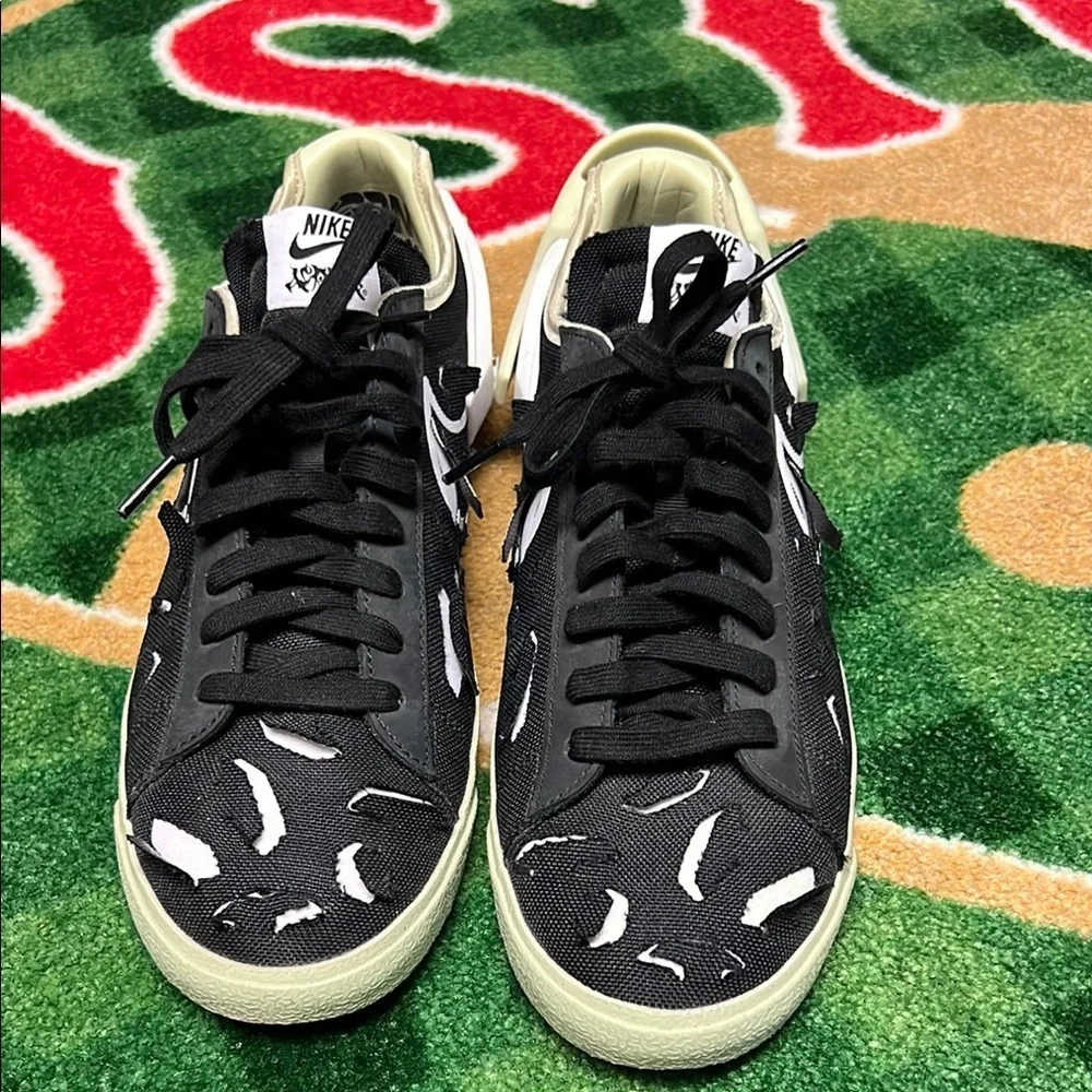 Nike X ACRONYM Blazer Low Black Olive Aura Limited Edition Rare DO9373-001